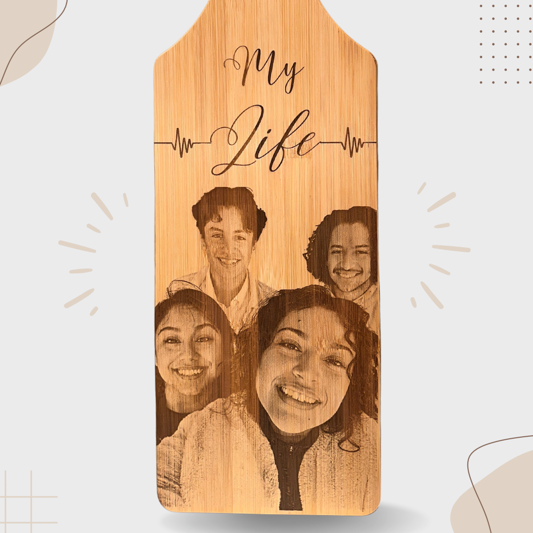 Personalized Photo and Text Engraved Cutting Boards – Create a Unique Keepsake