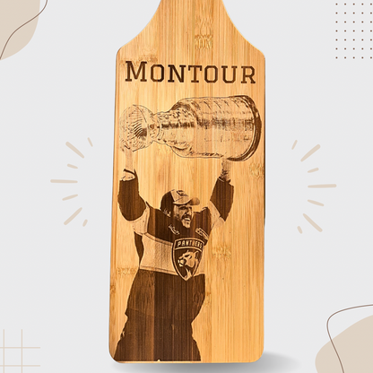 Montour with Stanley Cup Engraved Bamboo Cutting Board