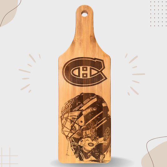 Patrick Roy – Montreal Canadiens. Bamboo Cutting Board