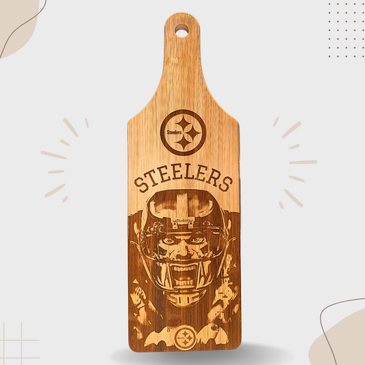 Pittsburgh Steelers - Bamboo Cutting Board