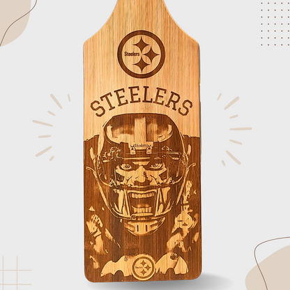 Pittsburgh Steelers - Bamboo Cutting Board