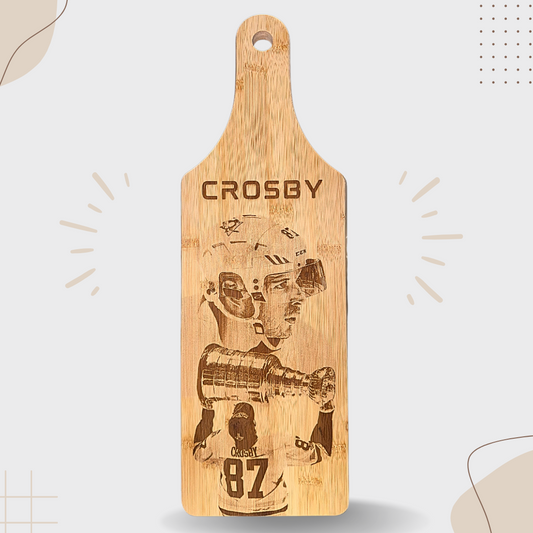 Sidney Crosby – Pittsburgh Penguins. Bamboo Cutting Board
