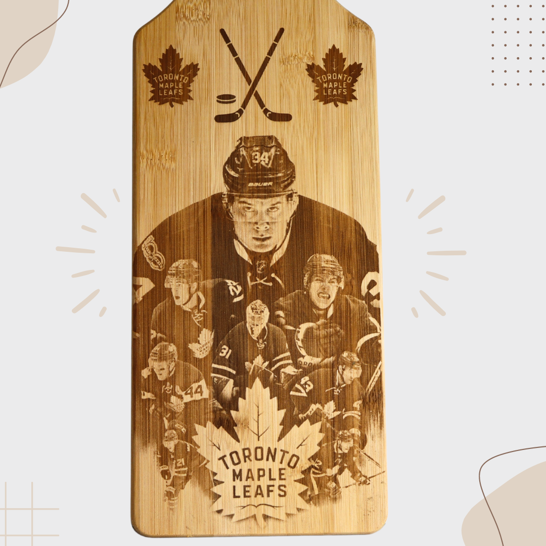 Toronto Maple Leafs cutting board