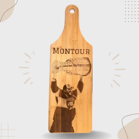 Montour with Stanley Cup Engraved Bamboo Cutting Board