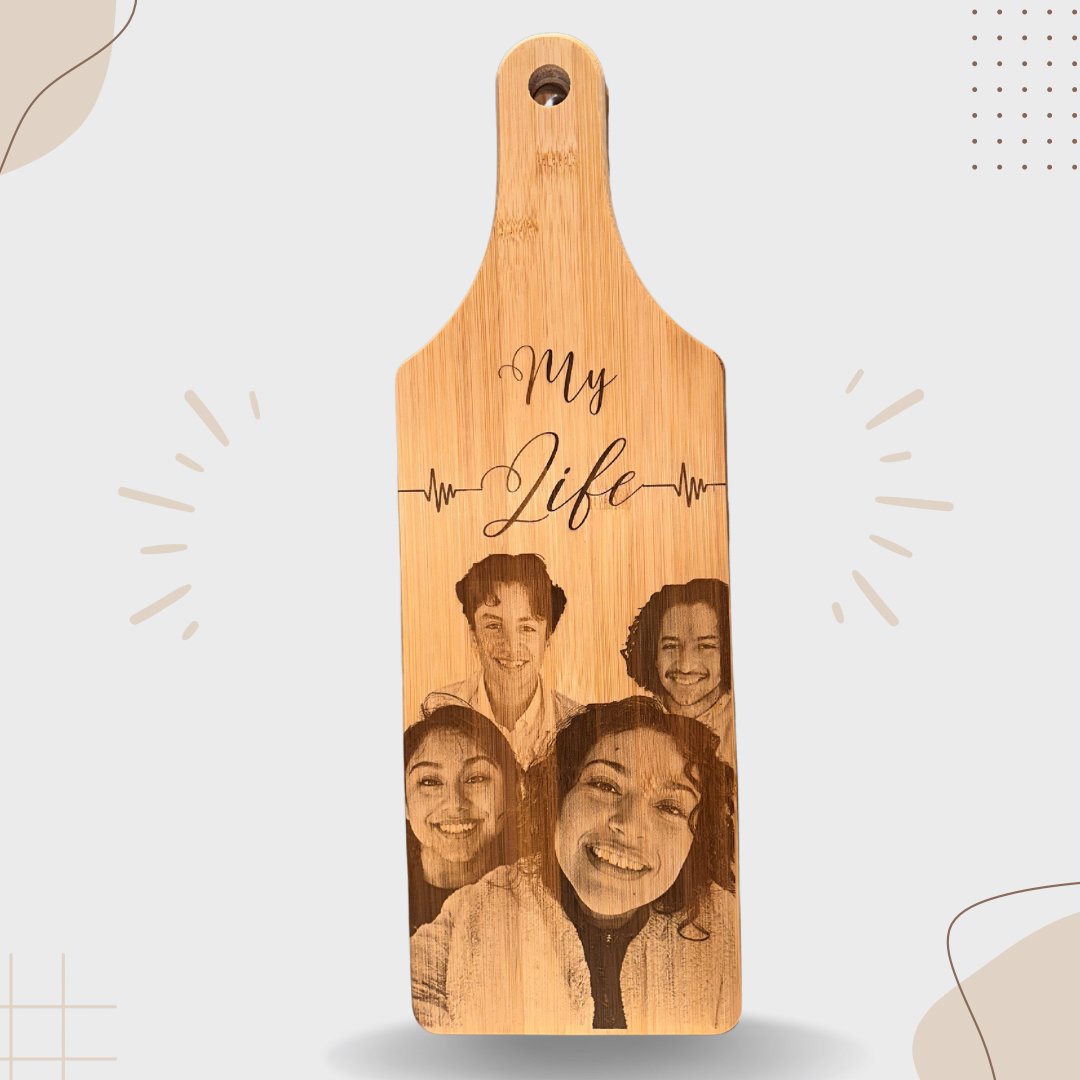 Personalized Photo and Text Engraved Cutting Boards – Create a Unique Keepsake