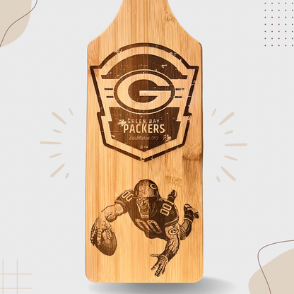 Green Bay Packers Laser Engraved Cutting Board